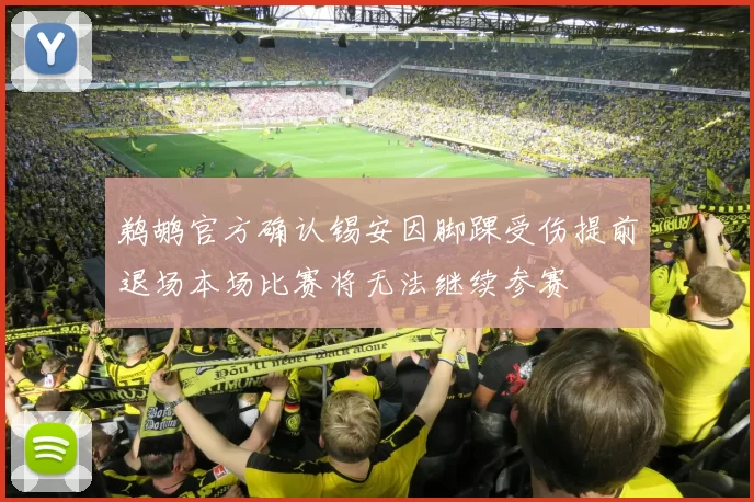 鹈鹕官方确认锡安因脚踝受伤提前退场本场比赛将无法继续参赛